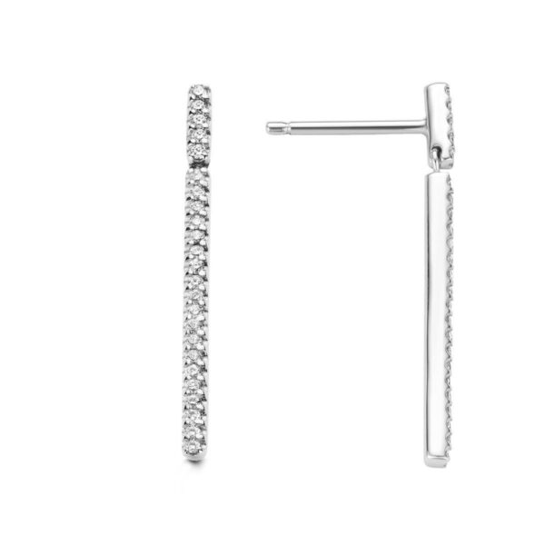 Boucle D 'oreille One More Ichia Basics Or Blanc 052872A