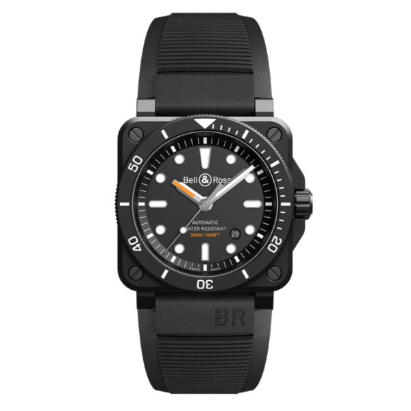 Montre Bell & Ross BR 03-92 Diver Black Matte BR0392-D-BL-CE_SRB