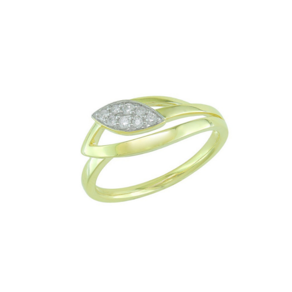 Bague Sélection Cosyns JA6060 Or Jaune 18 carats et diamants