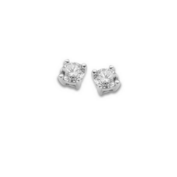 Boucles d'oreilles Sélection Cosyns JA1757 en or blanc et diamants