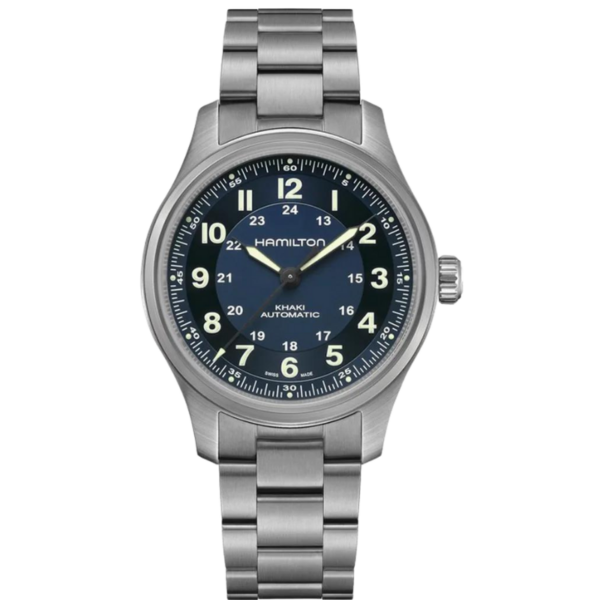 Montre Hamilton Khaki Field Titanium Auto H70545140