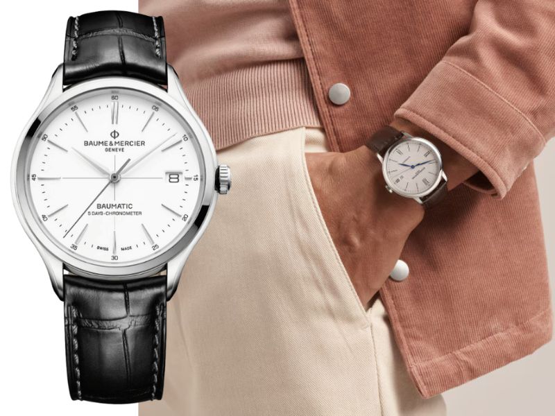 montre baume et mercier clifton suisse