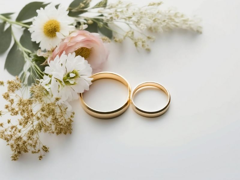 largeur et epaisseur alliance mariage or jaune