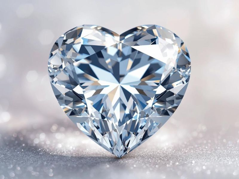 monture Diamant coeur