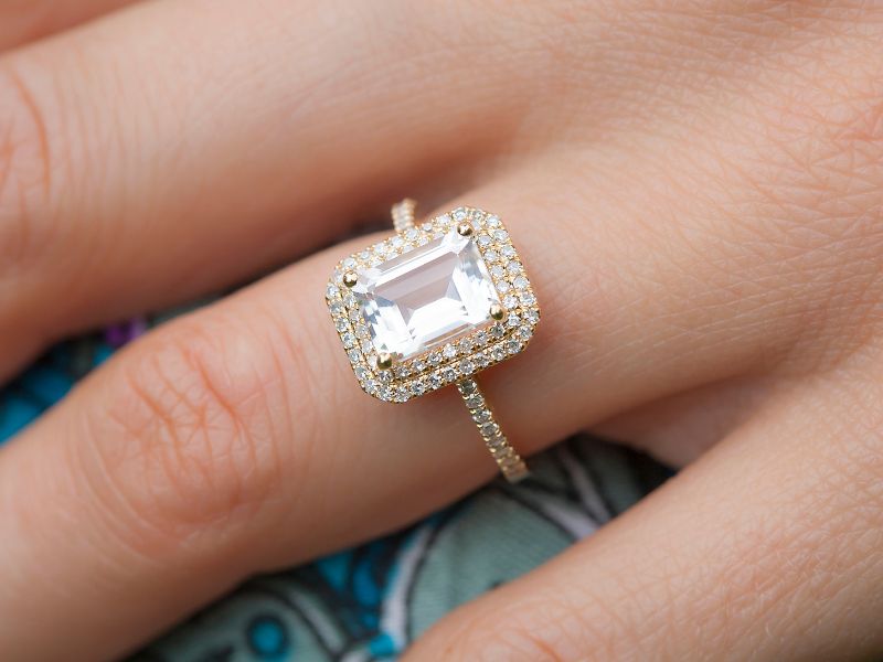 monture Diamant radiant